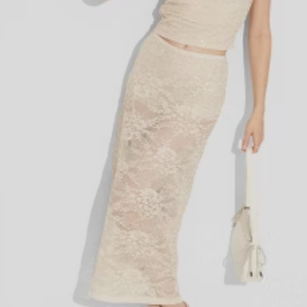 Wild Fable Lace Skirt with shorts